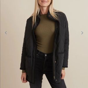 Marine Layer Austria Long Puffer Quilted Jacket